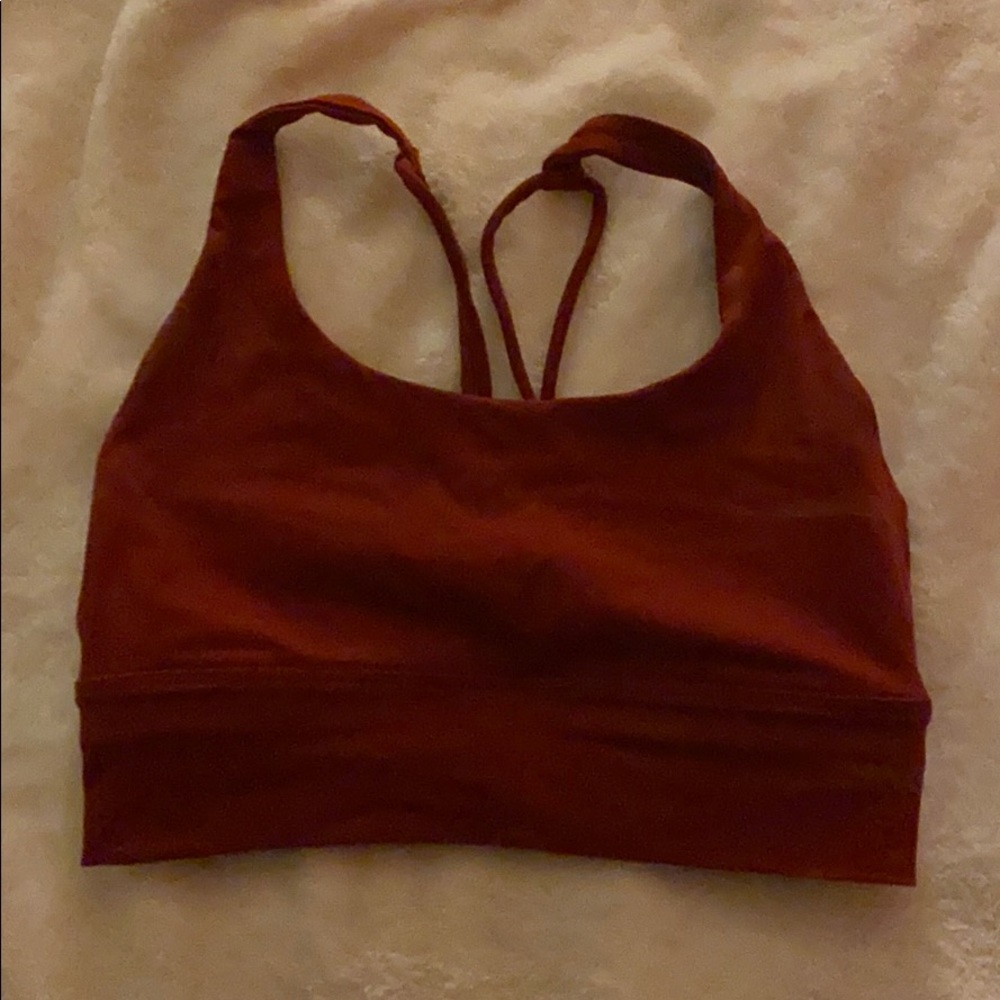 f21 red sports bra